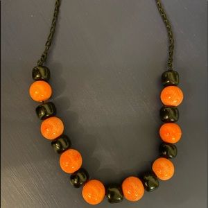 Jasper and ceramic necklace